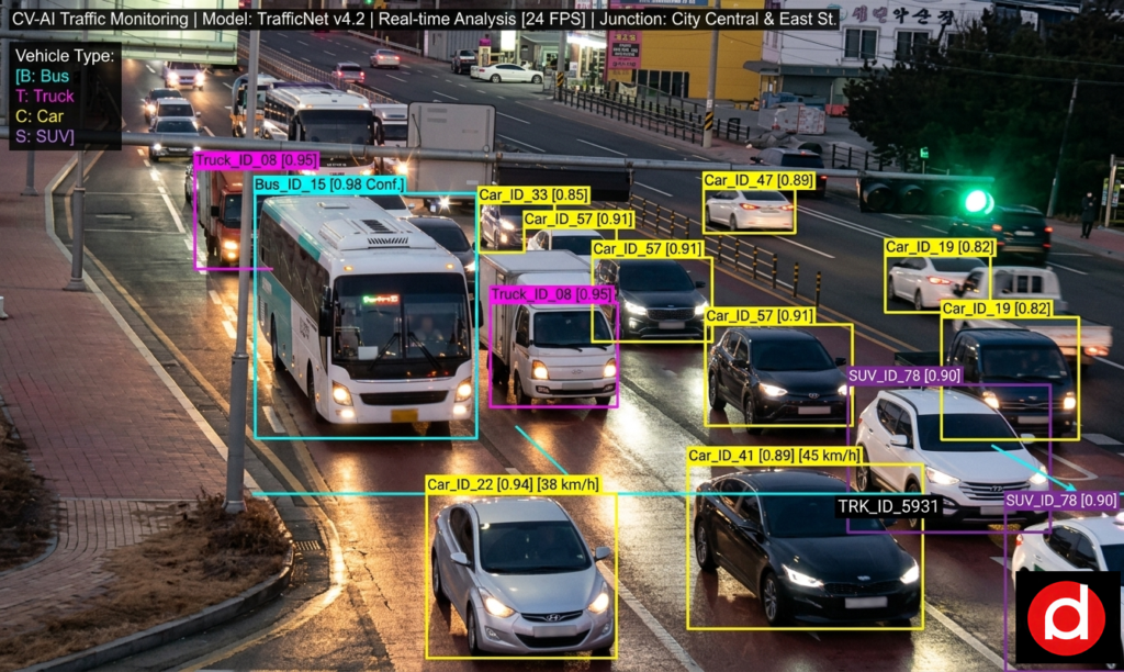 camera ai đường phố nhận diện biển số